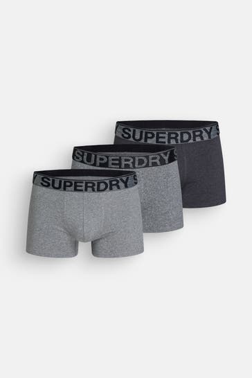 SUPERDRY 3er-Pack Boxer Trunks mehrfarbig
