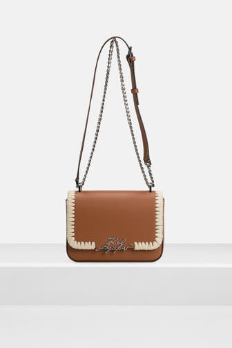 KARL LAGERFELD Umhängetasche braun