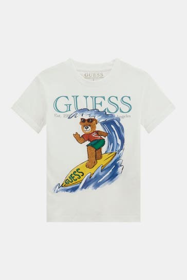 GUESS T-Shirt weiß