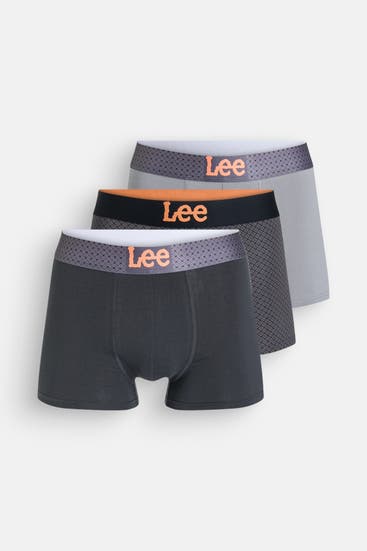 LEE - 3er-Pack Boxer Trunks 'Lucan' mehrfarbig