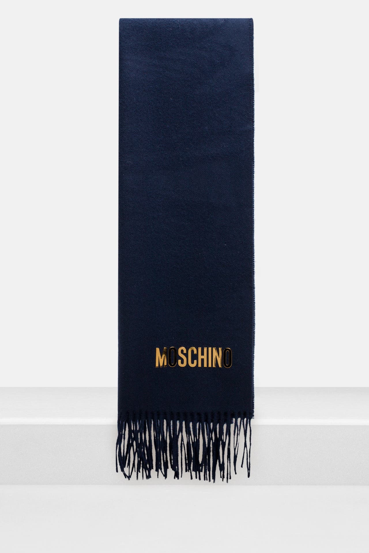 LOVE MOSCHINO Wollschal navy, Bild 1
