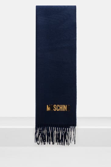 LOVE MOSCHINO Wollschal navy