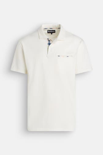 BARBOUR Polo-Shirt weiß