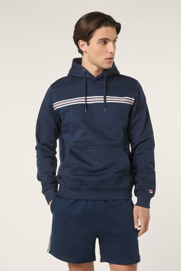 FILA Hoodie 'Diecimo' nachtblau