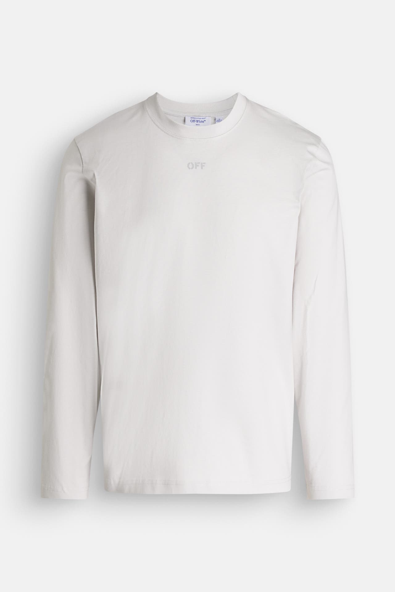 OFF-WHITE Longsleeve steingrau, Bild 1