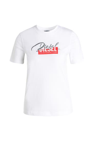 DIESEL - T-Shirt weiß