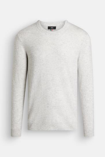 CINQUE Wollmix-Strickpullover hellgrau