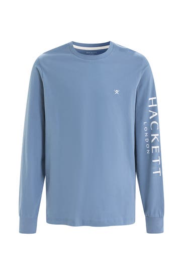 HACKETT Longsleeve azurblau