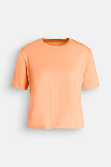 ORGANIC BASICS T-Shirt orange