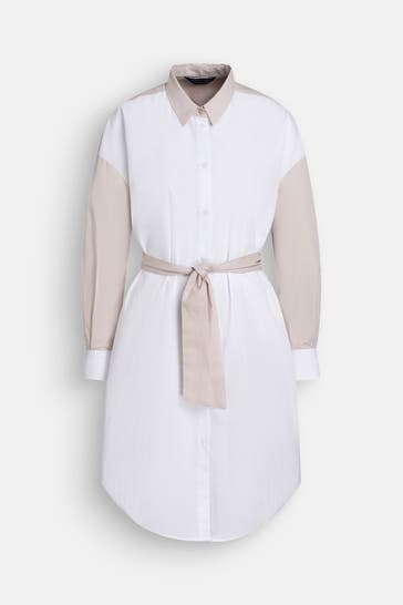 ARMANI EXCHANGE Blusenkleid zweifarbig
