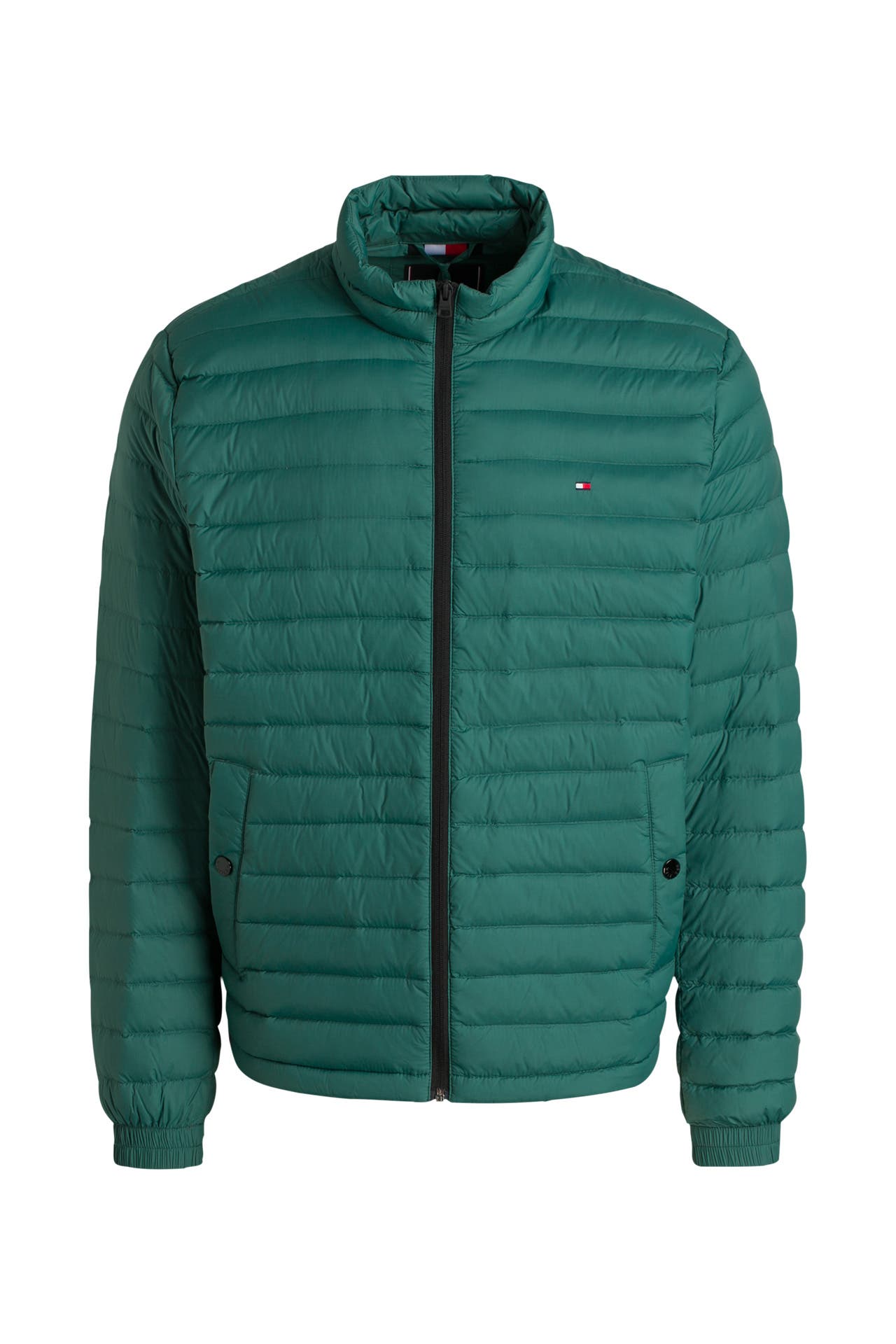 TOMMY HILFIGER Daunen-Steppjacke smaragdgrün, Bild 1