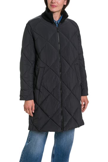 FUCHS SCHMITT Light-Steppmantel schwarz