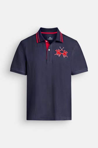 LA MARTINA Polo-Shirt navy