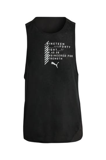 PUMA Tank-Top schwarz
