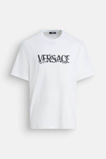 VERSACE - T-Shirt weiß