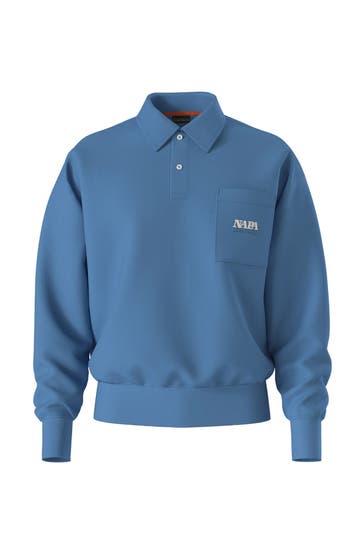 NAPAPIJRI 'Miraat' blue sweat shirt