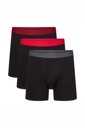 DKNY 3er-Pack Boxer Trunks 'Barstow' schwarz