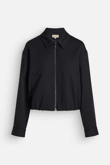 MICHAEL MICHAEL KORS Wollmix-Blouson schwarz