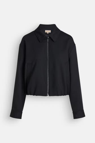 MICHAEL MICHAEL KORS Wollmix-Blouson schwarz
