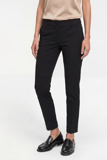 RAFFAELLO ROSSI Stoffhose 'Dora' schwarz