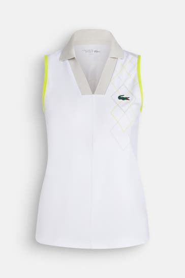 LACOSTE Polo-Shirt weiß