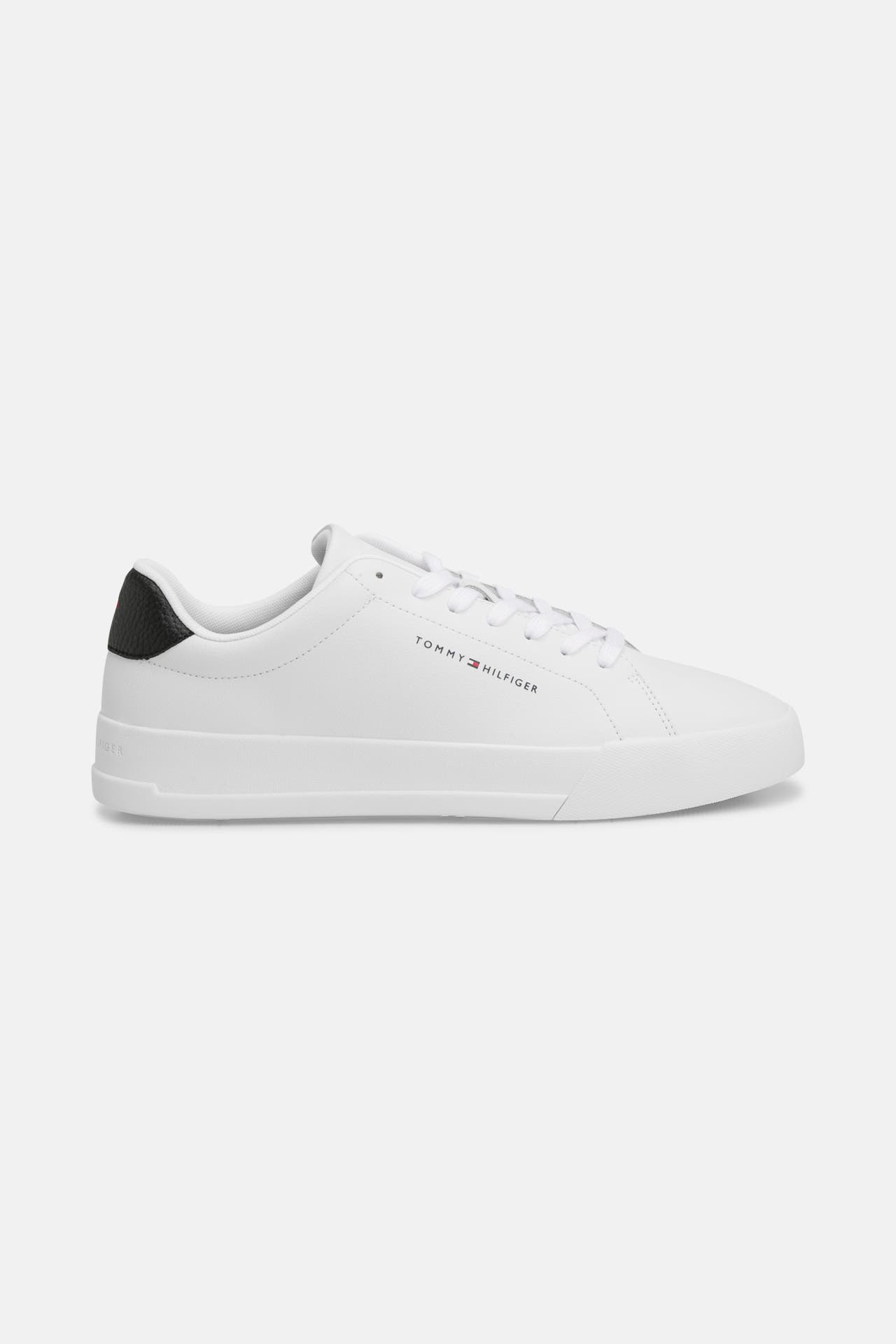 TOMMY HILFIGER Ledersneaker 'Court LTR' weiß, Bild 1