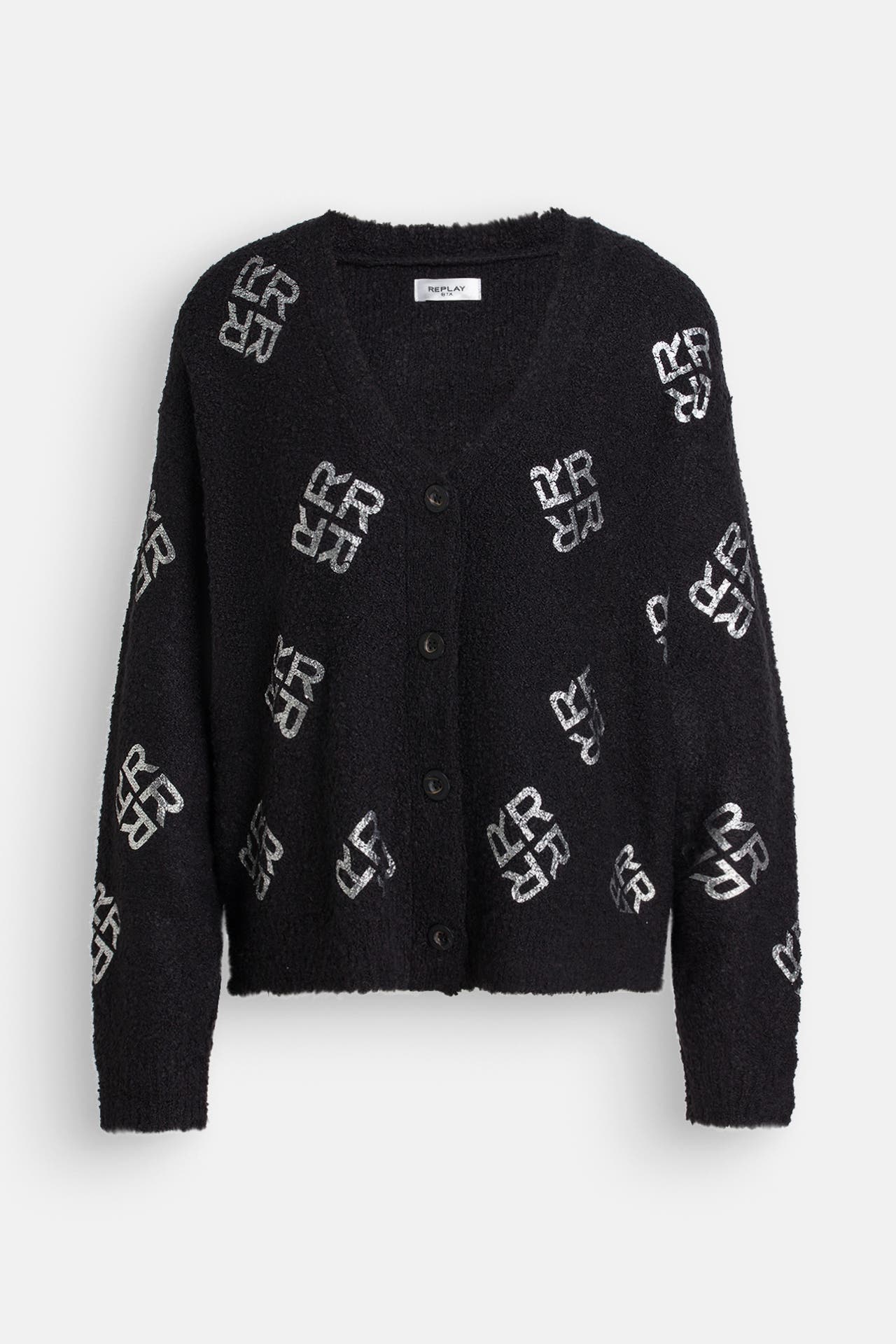 REPLAY Strickjacke schwarz, Bild 1
