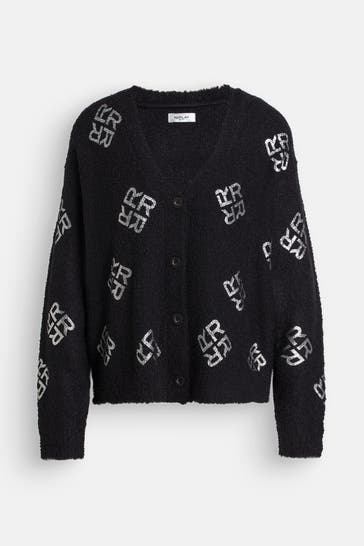 REPLAY Strickjacke schwarz