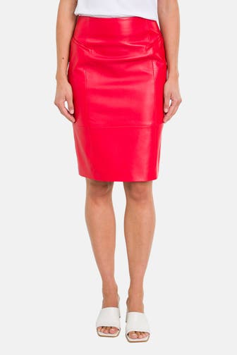 BOSS Lederrock 'Sepaco' rot