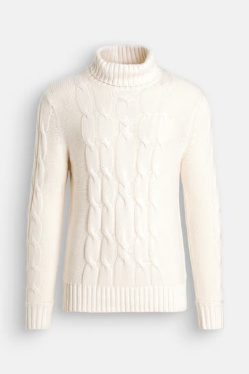 FTC Kaschmirmix-Pullover ecru