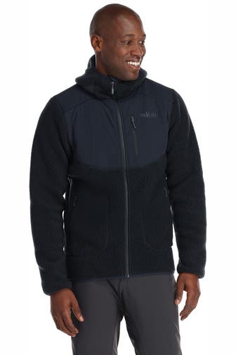 RAB Fleecejacke 'Outpost' schwarzblau