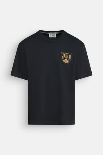 SCOTCH & SODA T-Shirt schwarz