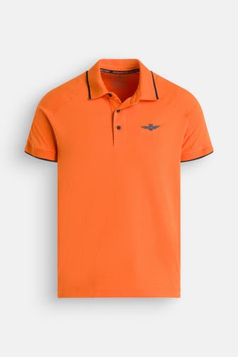 AERONAUTICA MILITARE Polo-Shirt orange