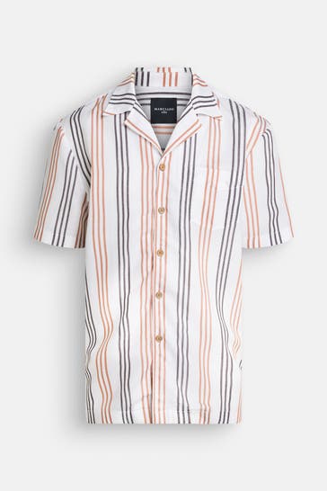 GUESS Kurzarmhemd gestreift