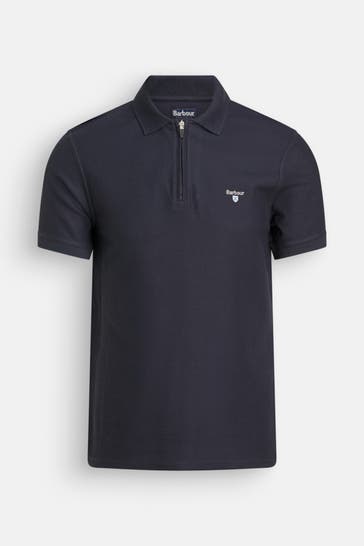 BARBOUR Polo-Shirt navy