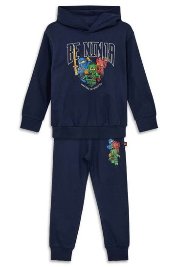 LEGO WEAR Set: Hoodie und Sweatpants dunkelblau