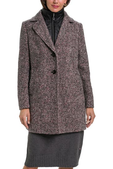 GIL BRET Wollmixmantel mehrfarbig