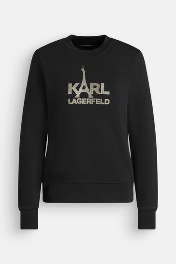 KARL LAGERFELD Sweatshirt schwarz