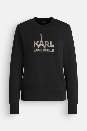 KARL LAGERFELD Sweatshirt schwarz