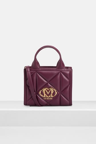 LOVE MOSCHINO Handtasche aubergine
