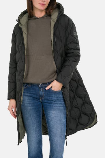 REPLAY Light-Steppmantel schwarz