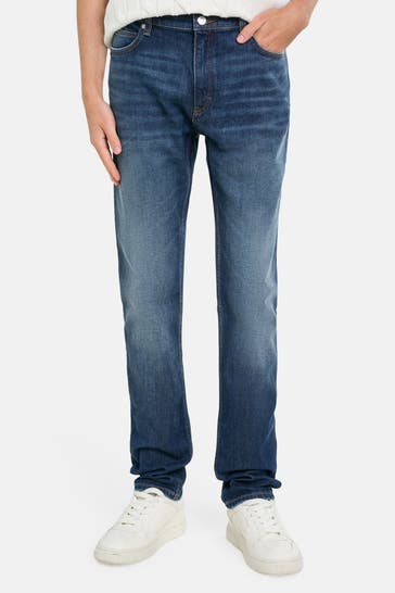 HUGO Jeans dunkelblau slim