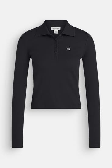 CALVIN KLEIN - Polo-Shirt schwarz