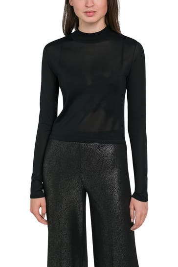 DRYKORN Longsleeve 'Rickie' schwarz