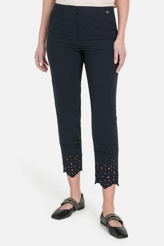 MARC CAIN Stoffhose navy