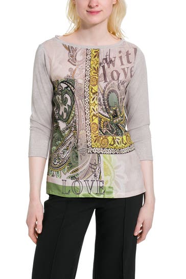 BETTY BARCLAY Longsleeve gemustert