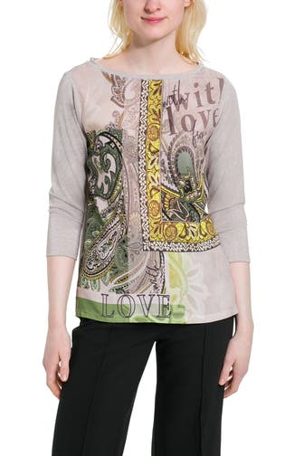 BETTY BARCLAY Longsleeve gemustert
