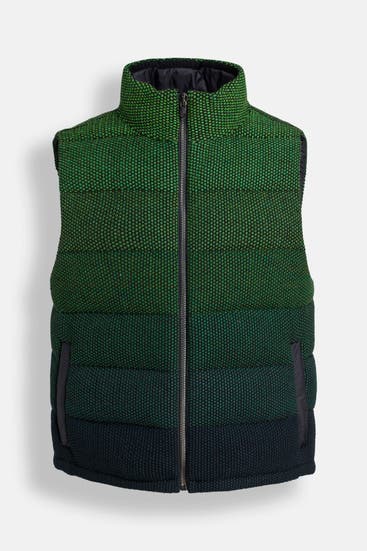 MISSONI - Daunenweste 'Gilet' dunkelgrün