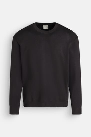 CALVIN KLEIN Strickpullover schwarz