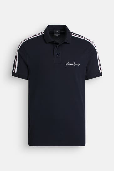 ARMANI EXCHANGE Polo-Shirt dunkelblau